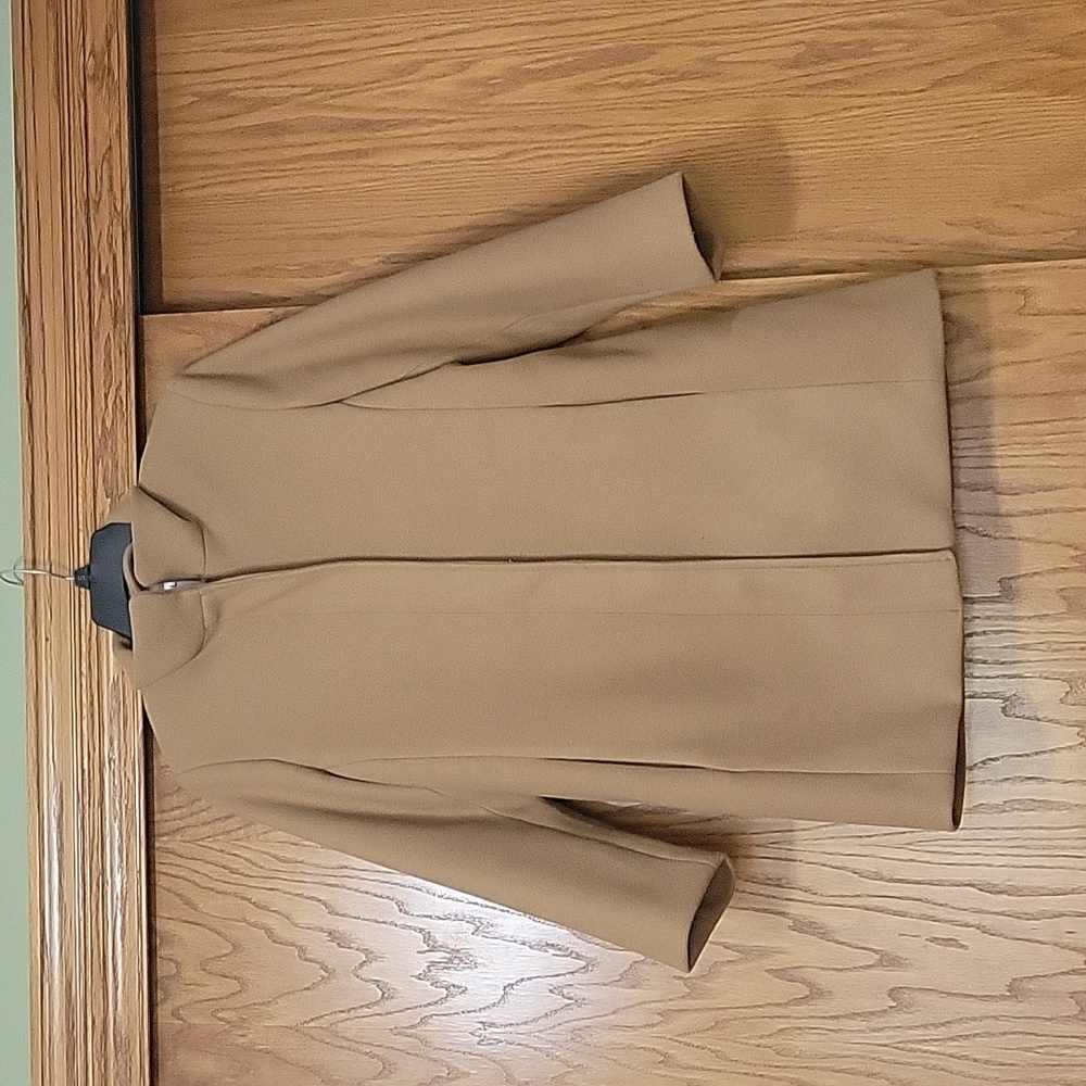 Old Navy long, zip-front coat | women's petite M